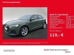 Distriktgrün metallic Gebraucht 2024 Audi A1 Sportback Advanced Plus Kleinwagen | 28.280 € (Fairer Preis)