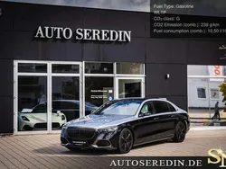 Obsidian black / mojave silver Neu 2025 Mercedes S580 Night Limousine | 273.700 €