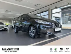Black (schwarz) Gebraucht 2018 Nissan Micra Acenta Kleinwagen | 9.980 € (Fairer Preis)