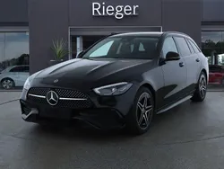 Schwarz Gebraucht 2023 Mercedes C220 AMG Limousine | 39.900 € (Etwas zu teuer)