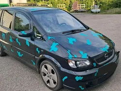 Schwarz Gebraucht 2004 Opel Zafira OPC Van / Kleinbus | 1.700 € (Guter Preis)