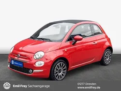 Dunkel rot metallic Gebraucht 2024 Fiat 500C Red Cabrio | 15.440 € (Fairer Preis)