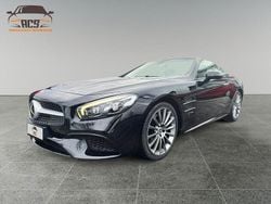 Schwarz Gebraucht 2017 Mercedes SL450 AMG line Cabrio | 42.000 €