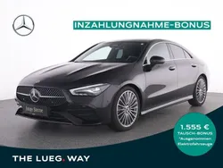 Metalliclack kosmosschwarz Gebraucht 2024 Mercedes CLA200 AMG Coupé | 37.995 € (Fairer Preis)