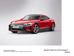 Tangorot metallic Gebraucht 2022 Audi e-tron GT quattro Ambiente Limousine | 53.910 € (Guter Preis)
