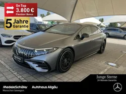 Manufaktur lack manufaktur selenitgrau m (metallic) Gebraucht 2023 Mercedes EQS 53 AMG AMG Limousine | 91.459 € (Fairer Preis)