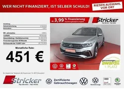 Pyritsilber metallic Gebraucht 2023 VW Tiguan Allspace R-line SUV | 37.949 € (Fairer Preis)
