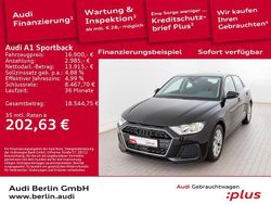 Mythosschwarz metallic Gebraucht 2021 Audi A1 Sportback Advanced Kleinwagen | 16.900 € (Superpreis)