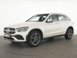 Diamant weiss Gebraucht 2020 Mercedes GLC300 AMG line SUV | 39.774 € (Guter Preis)