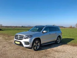 Iridiumsilber metalliclack (metallic) Gebraucht 2017 Mercedes GLS400 AMG line SUV | 50.600 € (Fairer Preis)
