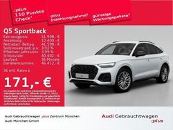 Gletscherweiß metallic Gebraucht 2024 Audi Q5 Sportback S-Line SUV | 56.982 € (Fairer Preis)