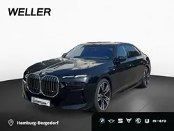 Black sapphire (schwarz) Gebraucht 2024 BMW 740 M Sport Limousine | 95.900 € (Etwas zu teuer)