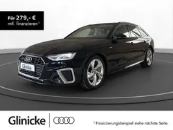 Mythosschwarz metallic Gebraucht 2022 Audi A4 S-Line Kombi | 33.980 € (Superpreis)