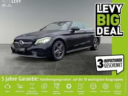Schwarz Gebraucht 2019 Mercedes C200 AMG line Cabrio | 33.998 € (Fairer Preis)