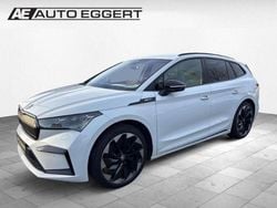 Weiss Gebraucht 2022 Skoda Enyaq iV SportLine SUV | 26.489 € (Guter Preis)