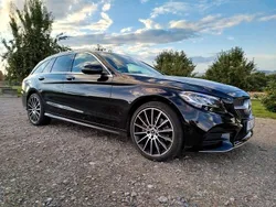 Schwarz Gebraucht 2020 Mercedes C180 AMG line Kombi | 26.750 € (Etwas zu teuer)