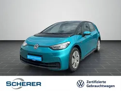 Makenatürkis metallic schwarz (metallic) Gebraucht 2021 VW ID.3 Pro Performance Kleinwagen | 19.480 € (Fairer Preis)