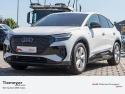 Gletscherweiß metallic Gebraucht 2024 Audi Q4 Sportback e-tron Ambiente SUV | 49.280 €