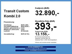 Blazerblau Gebraucht 2022 Ford Transit Custom Kombi | 32.890 € (Fairer Preis)