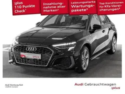Mythosschwarz metallic Gebraucht 2022 Audi A3 Sportback e-tron Ambiente Limousine | 24.910 € (Fairer Preis)