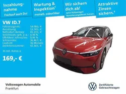 Kings red metallic Gebraucht 2025 VW ID.7 GTX Limousine | 54.980 € (Teuer)