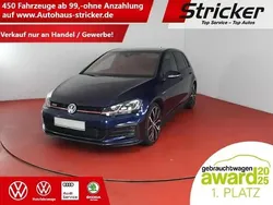 Blau (metallic) Gebraucht 2019 VW Golf VII GTI Limousine | 16.949 € (Superpreis)
