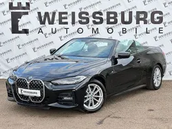 Black sapphire metallic Gebraucht 2023 BMW 420 M Sport Cabrio | 39.390 € (Superpreis)