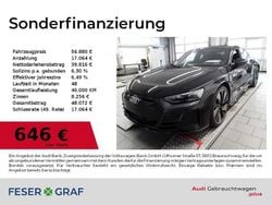 Mythosschwarz metallic Gebraucht 2023 Audi e-tron GT quattro Comfort Limousine | 56.880 € (Superpreis)