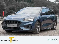 Blau Gebraucht 2019 Ford Focus ST-Line Kombi | 17.460 € (Guter Preis)