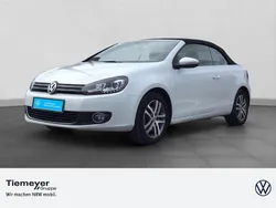 Weiß Gebraucht 2013 VW Golf Cabriolet Cabrio | 10.480 € (Fairer Preis)