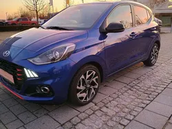 Blau Gebraucht 2021 Hyundai i10 N Line Kleinwagen | 16.690 €