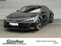 Mythosschwarz metallic Gebraucht 2022 Audi e-tron GT quattro Ambiente Limousine | 52.917 € (Guter Preis)