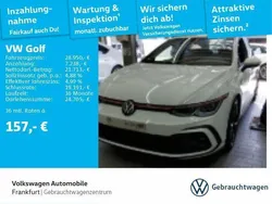 Pure white Gebraucht 2022 VW Golf VIII GTI Limousine | 28.950 € (Guter Preis)