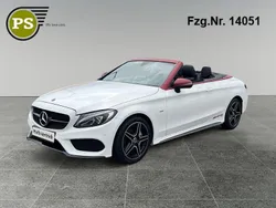 Weiß Gebraucht 2017 Mercedes C200 AMG Cabrio | 24.980 € (Superpreis)