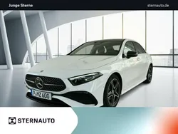 Unilack polarweiß Gebraucht 2025 Mercedes A200 AMG line Limousine | 40.936 €