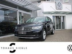 Deep black (metallic) Gebraucht 2021 VW Tiguan Elegance SUV | 28.740 € (Guter Preis)