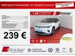 Gletscherweiß metallic (metallic) Gebraucht 2021 VW ID.4 SUV | 27.450 € (Fairer Preis)
