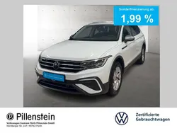 Pure white Gebraucht 2024 VW Tiguan Allspace Life SUV | 35.808 € (Fairer Preis)