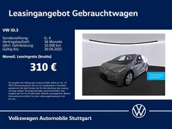 Mondsteingrau schwarz Gebraucht 2022 VW ID.3 Pro Kleinwagen | 21.830 € (Fairer Preis)