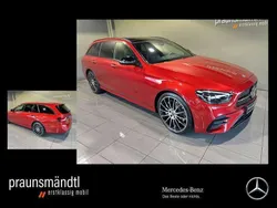 Rot Gebraucht 2022 Mercedes E450 AMG Limousine | 59.900 €