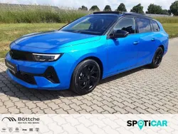Blau/typ aussenverkleidung met Neu 2024 Opel Astra GS Line Kombi | 30.480 € (Fairer Preis)