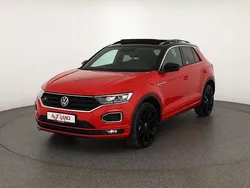 Flasch rot / schwarz Gebraucht 2021 VW T-Roc R-line SUV | 28.490 € (Etwas zu teuer)