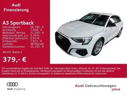 Weiß Gebraucht 2022 Audi A3 Sportback e-tron S-Line Limousine | 28.390 € (Guter Preis)
