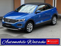 Blau Gebraucht 2021 VW T-Roc Cabriolet Style Cabrio | 23.900 € (Superpreis)