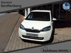 Weiß schwarz Gebraucht 2017 Skoda Citigo Fun Kleinwagen | 8.999 € (Fairer Preis)