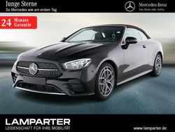 Schwarz Gebraucht 2023 Mercedes E200 AMG Cabrio | 52.980 € (Etwas zu teuer)