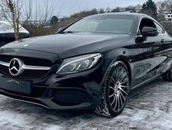 Schwarz Gebraucht 2017 Mercedes C180 AMG line Coupé | 16.490 € (Superpreis)