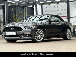 Magneticgrau (metallic) Gebraucht 2016 Ford Mustang Premium Convertible Cabrio | 28.980 € (Fairer Preis)