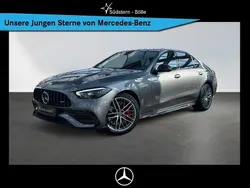 Grau Gebraucht 2024 Mercedes C43 AMG AMG Limousine | 63.422 € (Etwas zu teuer)