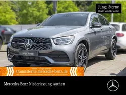 Grau Gebraucht 2021 Mercedes GLC300e AMG Coupé | 48.490 € (Etwas zu teuer)